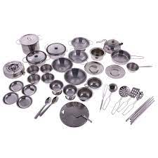 Explore a collection of kitchen carts and islands that make for efficient mobile storage that can be used in the kitchen, office or garage. Steel Kitchen Set Toy Shop Clothing Shoes Online