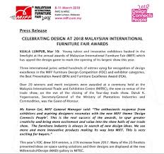 The international jury for the competition, consisting of sonya dyakova (russia/uk), dana whabira (zimbabwe) and chris ware (usa), selected ms gharandouqa's design from over 100 submissions from around the globe. Miff Furniture Design Competition 2021 Theme Design For The New Normal
