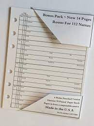 Shop dated and premium paper refills for filofax organisers, refillable notebooks and clipbook. Collins 325r Ring Bound Address Book Refill Address Books Calenders Planners Personal Organizers Address Books