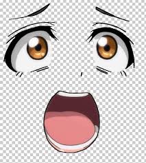 The top part of the eyes (from the eyelashes) 4. T Shirt Anime Drawing Manga Png Clipart Anime Art Beak Beauty Cartoon Free Png Download