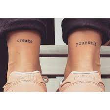 70 Tiny Quote Tattoos That Are Inspiring Uplifting And Encouraging See The Best Ink Small Quote Tattoos Celebrity Tattoos Tattoo Quotes
