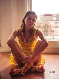 Source:supplied but the magazine spread established the stunning french model in the world of fashion. Thylane Blondeau Numero Russia Colorful Style Fashion Editorial