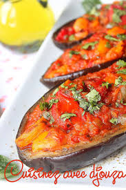 Aubergines Farcies Au Four Aux Poivrons Recette Avec Images Aubergines Farcies Recette Aubergine Farcie Recettes De Cuisine