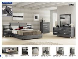 Esf Furniture Elite Grey Birch 4 Piece Platform Bedroom Set In Grey In 2020 Platform Bedroom Sets Bedroom Set Modern Bedroom Set