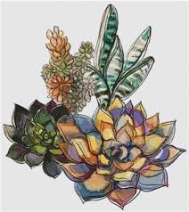 Great ideas about cactus embroidery designs. Bouquet Of Succulents Cross Stitch Pattern