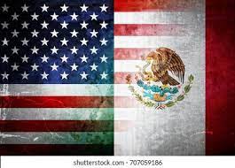 These images are to be used as a desktop wallpaper only. Grunge Usa Mexico Flag Graphic Stock Illustration 707059186