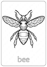 Maybe you would like to learn more about one of these? Animals Bee Coloring Pages Book