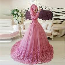 115 Muslim Bridal Wedding Dresses With Sleeves Hijab 2019