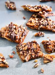 Nougatine Chocolatee A L Erable Et Aux Biscuits Soda Ricardo Recipe Brittle Recipes Ricardo Recipe Desserts With Biscuits