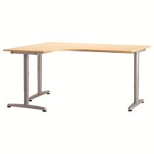 Customize your bekant desk or home workstation with your choice of size & finish. Ikea Galant Corner Desk Left Beech Veneer T Legs