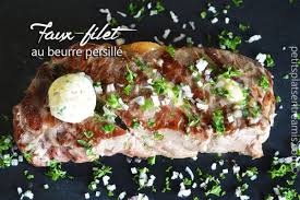 Faux Filet Grille Au Beurre Persille Faux Filet Faux Filet Boeuf Plat