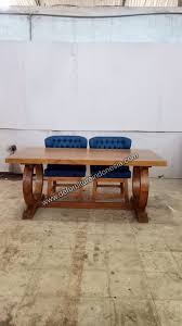 Set Meja Makan Attila Meja Makan Kursi Meja Makan Meja Kayu