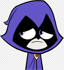 Raven Beast Boy Starfire Robin, Teen Titans cyborg, purple, face, violet png  | PNGWing