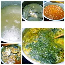 Nigerian black soup | img by 1qfoodplatter. Black Soup Ounje Aladun