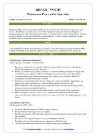 View 11,621 site supervisor jobs at jobsdb, create free email alerts and never miss another career opportunity again. Construction Supervisor Resume Samples Qwikresume