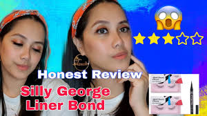 Silly George Liner Bond Honest Review|Better than Magnetic Lashes? NO GLUE|  I need some Patience!