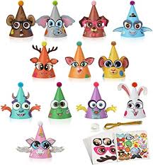 It makes the birthday lad appreciate the fact that he is very special to you. Amazon Com Party Hats Birthday Arts And Crafts For Kids Activities Kit Make Your Own Animal Monster Paper Fun Hat Party Favor Games Face Stickers Gifts For Christmas Fiesta Thanksgiving New Year Decorations