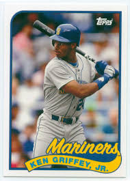 Rookie card eventually climbed over $100. Ken Griffey Jr 2012 Topps Archives 1989 Topps Design Griffey Jr Ken Griffey Jr Ken Griffey