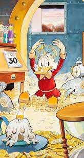 Bite Off More Than You Can Chew Drawing Wallpaper Background 90s Uncle Scrooge Onkel Dagobert Ducktales Scrooge Mcduck Disney Movie Posters Disney Wallpaper