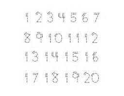 Visit our page of dot to dot puzzles with letters. Trace Numbers 1 20 101 Printable
