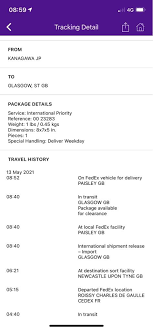 Hello!. I Just Wanted To Ask A Question. So I Just Checked My Tracking For  My Package And I'Ve Seen That It Has Just Arrived At A Destinational Sort  Facility In My