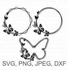 Download Butterfly Wreath Svg Butterfly Monogram Frame Geometric Etsy In 2020 Monogram Frame Butterflies Svg Butterflies Wreath 3D SVG Files Ideas | SVG, Paper Crafts, SVG File