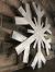 Extra Large Wooden Snowflake