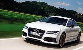 A Fascinating Sight The Audi S7 Sportback An Exciting Experience Driving It Feel Its Eight Cylinders And Its 309 Kw Enjoy Its Expres Audi A7 Audi Audi Rs7