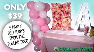 Hang the strings and create perfect party mood in your backyard. Diy Dollar Tree Party Decor Youtube