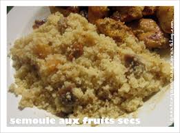 Semoule Aux Fruits Secs Qu Est Ce Qu On Mange Semoule Fruits Fruits Secs