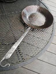 Hand Forged Steel 9 Inch Frying Pan Skillet Blacksmith Hand Etsy In 2020 Forged Steel Hand Forged Carbon Steel Skillet