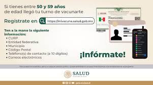 Personas de 50 a 59 años. Salud Mexico On Twitter La Vacunacion Contra Covid19 Continua Si Eres Poblacion De 50 A 59 Anos De Edad Registrate En Https T Co 6lkeegruef Mecuido Poramoralavida Https T Co Yprydgohsi