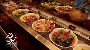Marash Buffet Seef Bahrain مطعم مرش Youtube