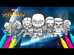 Pizza suit guy minifigure 71025. Super Hero Squad Coloring Book Marvel Avenger Kid Coloring Youtube