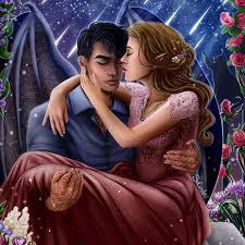 Elriel Fan Art Credit Sncinderart Tog Throneofglass Book Books Sarahjmaas Feysand Feyre Fantasy Couples A Court Of Mist And Fury Feyre And Rhysand