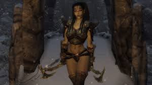 Shiamar Orc Follower At Skyrim Nexus Mods And Community Skyrim Mods Female Female Orc Skyrim Nexus Mods