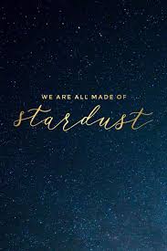 We Are All Made Of Stardust Journal Notebooks Golding 9781796494440 Amazon Com Books