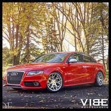 20 Avant Garde M590 Silver Concave Wheels Rims Fits Audi B8 A4 S4