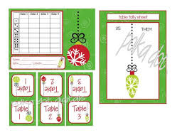 Buy 2 Get 1 Free Christmas Ornaments Complete Set Bunco Score Card Sheet Matching Table Numbers Tally Sheet Printable Digtal File Download Bunco Free Christmas Bunco Score Sheets