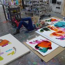 Laying Down On The Job When Paints Still Not Dry 24 Hours Later Abstract Artists Pablo Picasso Paintings Abstract