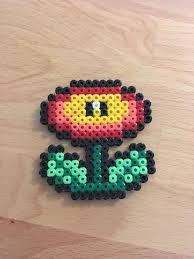 Fleur Mario Perles Hama Hama Perles Hama Perle