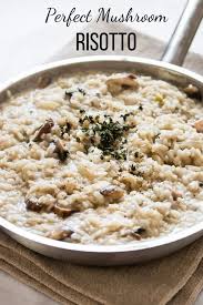 Mushroom Risotto Pretty Simple Sweet Recipe In 2020 Best Risotto Mushroom Risotto Risotto