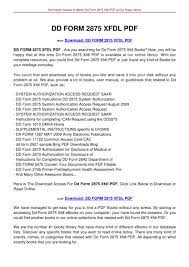 Pdf format is used to save. 14 Dd Forms 2875 Free To Edit Download Print Cocodoc