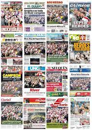 Es tan impensable como creer que el barcelona jugará alguna vez en la segunda categoría, pero el equipo más exitoso de argentina descendió. River Los Tapa A Todos