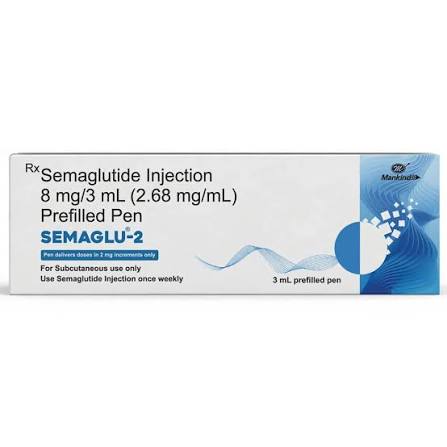 Buy Semaglu-2 (8mg/3ml) Pfp Injection 1's online | Uses, Side Effects, Price and substitutes | Apollo Pharmacy