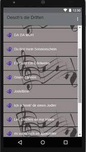 Mein schatz leb' wohl — oesch's die dritten. Oesch S Die Dritten Jodeln Ist Cool For Android Apk Download