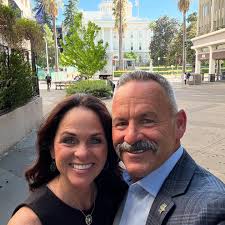 Denise and I had the honor of attending the annual Peace Officer Memorial  in Sacramento. The ceremony enrolls those lost in the line of duty from the  previous year. It is a