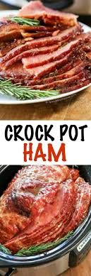 This Easy Crock Pot Ham Is The Perfect Holiday Ham Recipe It Takes Just 5 Minutes Of Prep And The Slow Cooker Does All Of Cooker Recipes Crockpot Ham Recipes