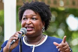 Stacey Abrams urges businesses in antiabortion states to do what's best for  women employees