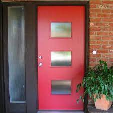 177 00 Crestview Doors Carlysle Doorlite Kit Exterior Doors Mid Century Exterior Front Door